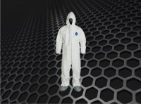 OVERALL BLANCO CON ELASTICO PERMAGARD / 102-042